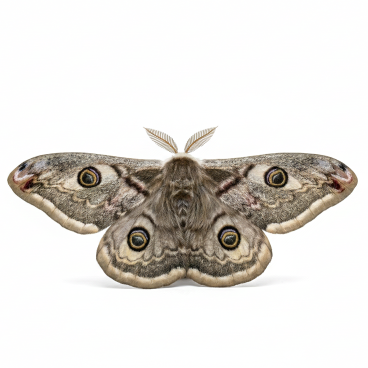 Kleines Nachtpfauenauge (Saturnia pavonia)