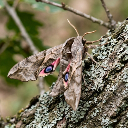 Smerinthus ocellata, (Abendpfauenauge)