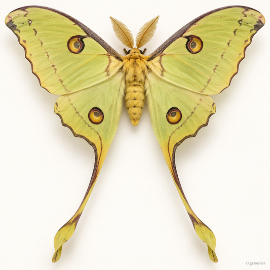 Afrikanischer Mondspinner (Argema mimosae)