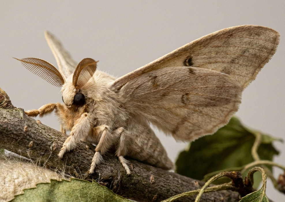 Seidenspinner (Bombyx mori)