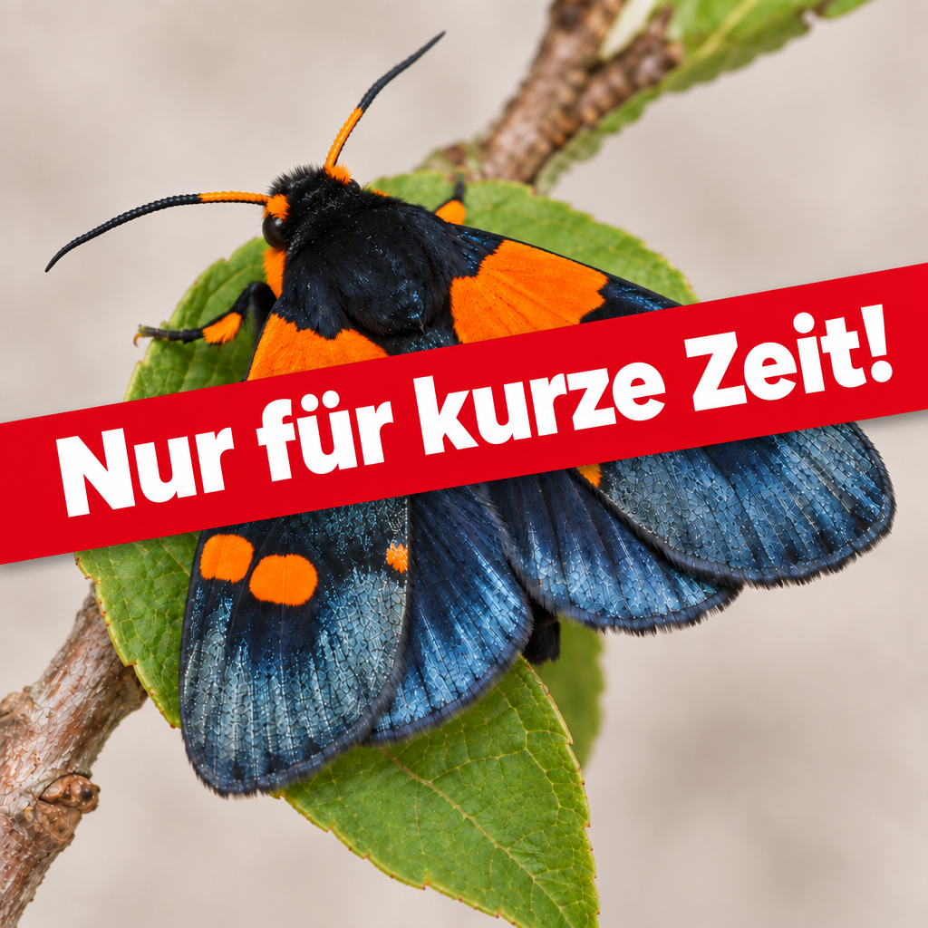 Metallblauer Pfirsichfalter (Egybolis vaillantina)
